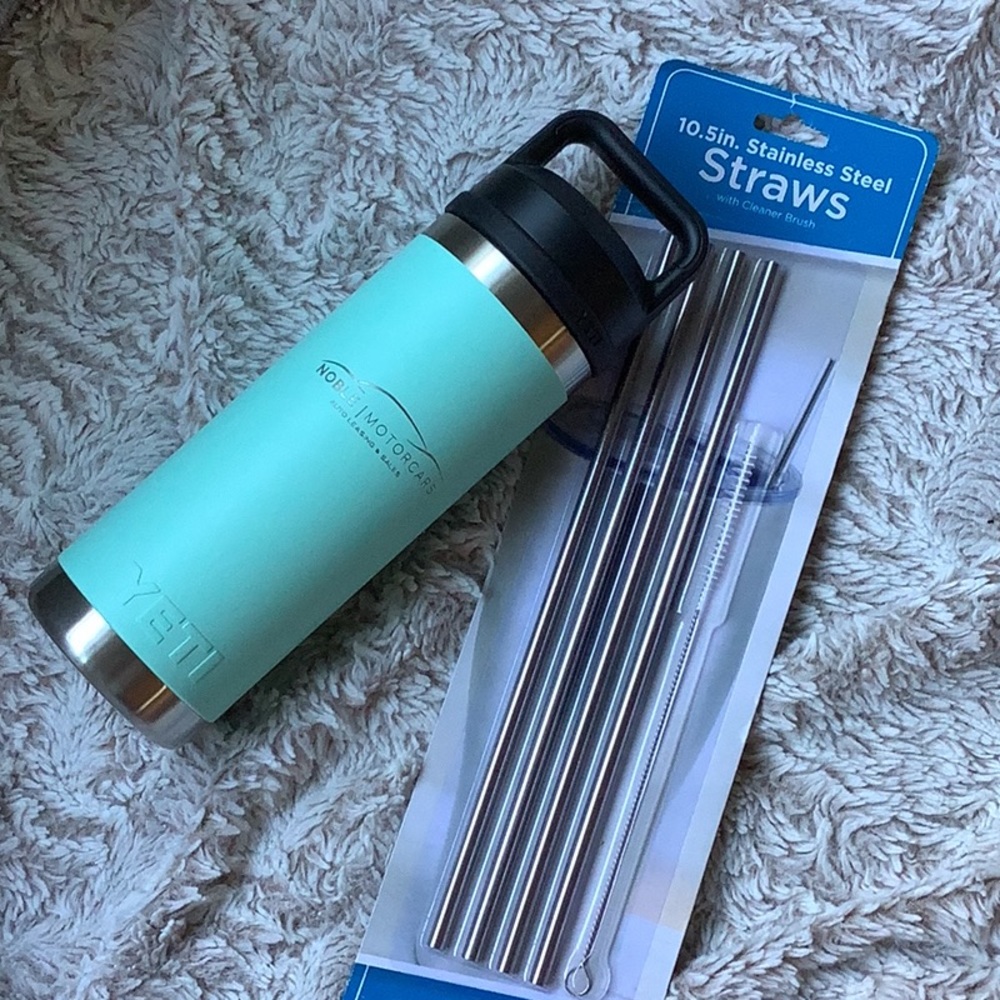 Yeti Drinkware NWT, stainless steel Straws NWT….. - Picture 1 of 4